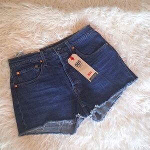 Levi's high rise shorts size 30 NWT